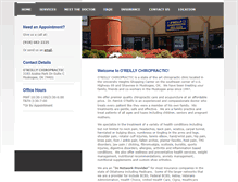 Tablet Screenshot of oreillychiropractic.com